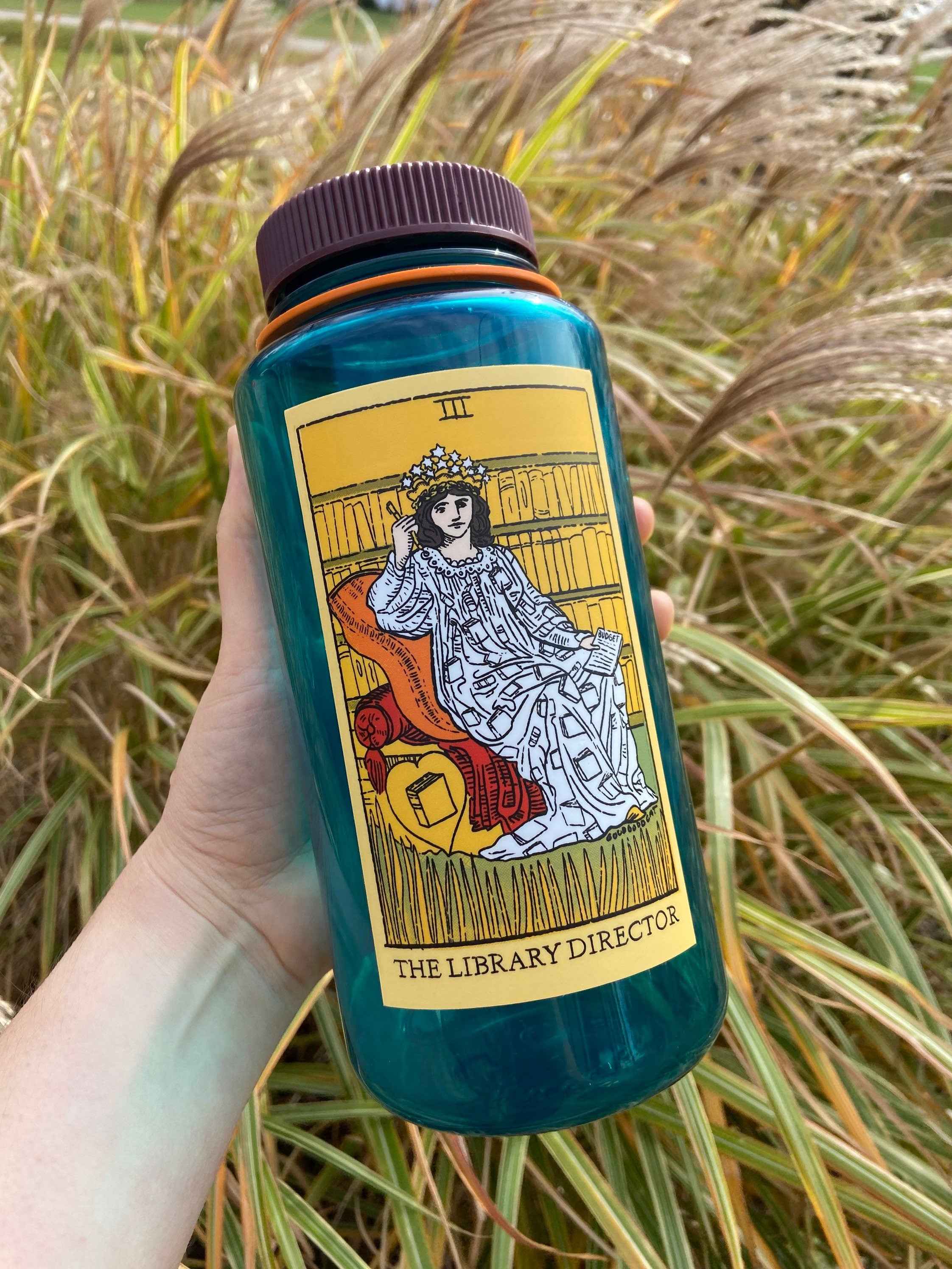 Library Director Sticker -- Oversized Giant Tarot Sticker