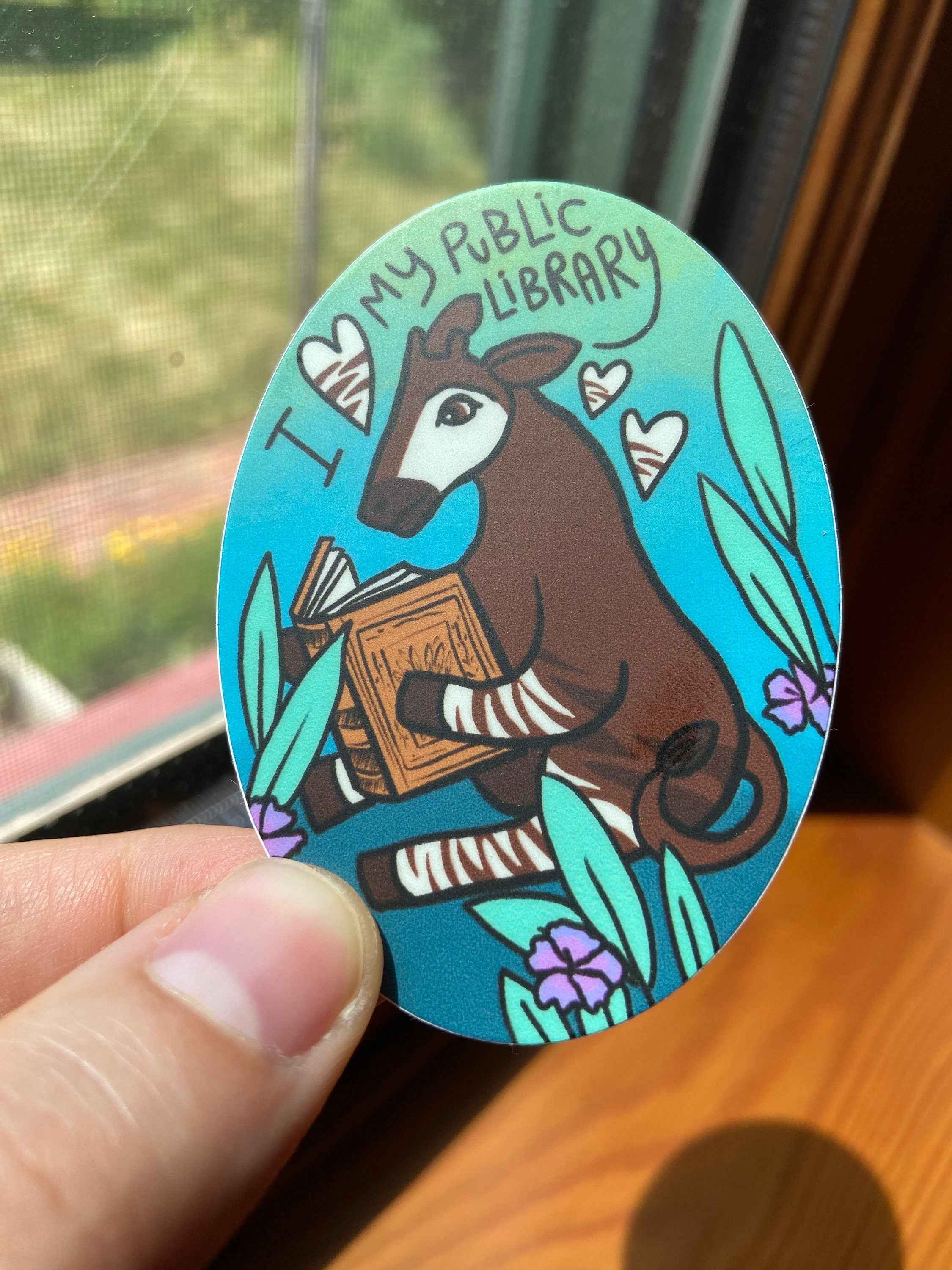 Okapi Reading / I love my public library