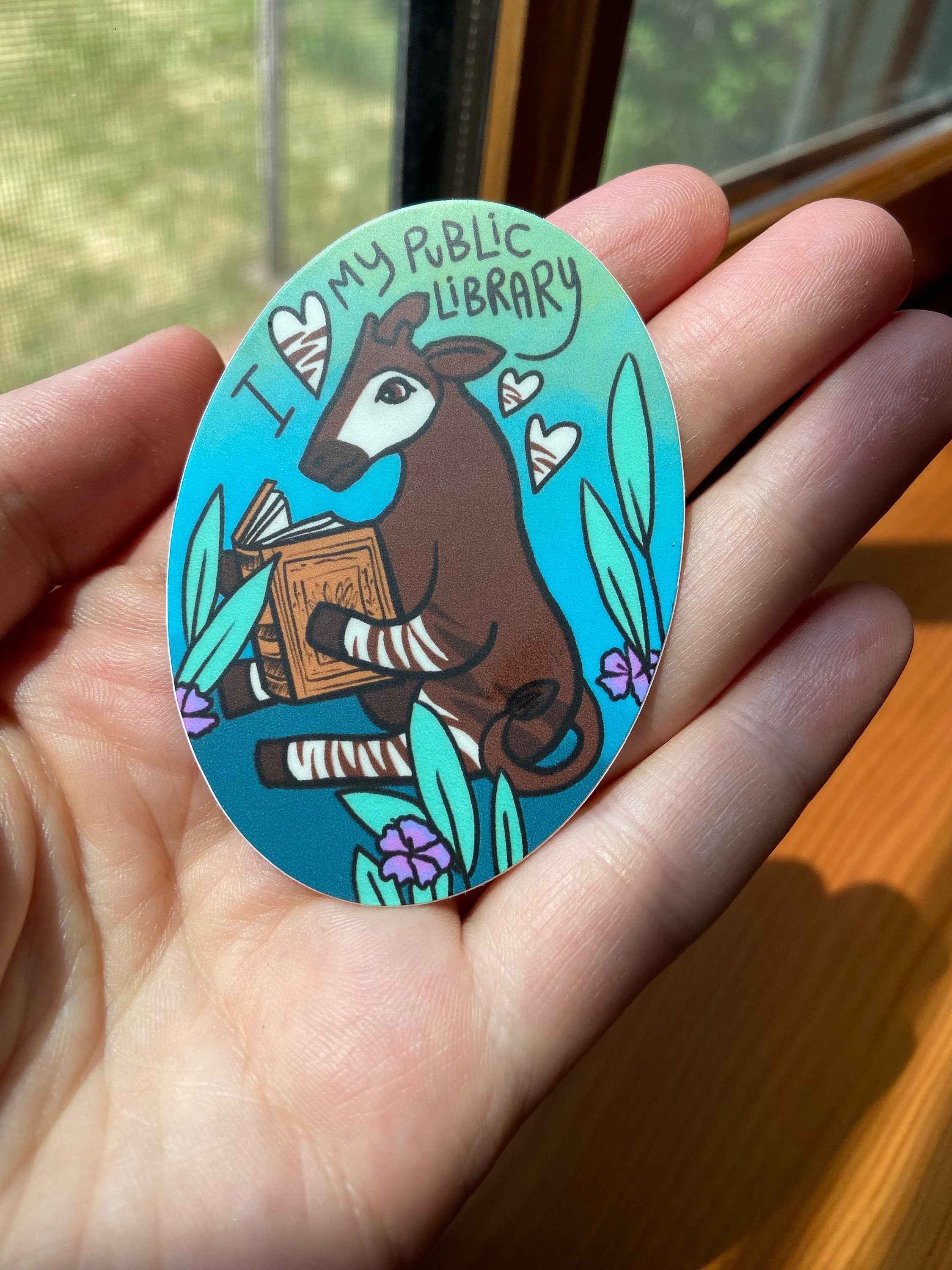 Okapi Reading / I love my public library