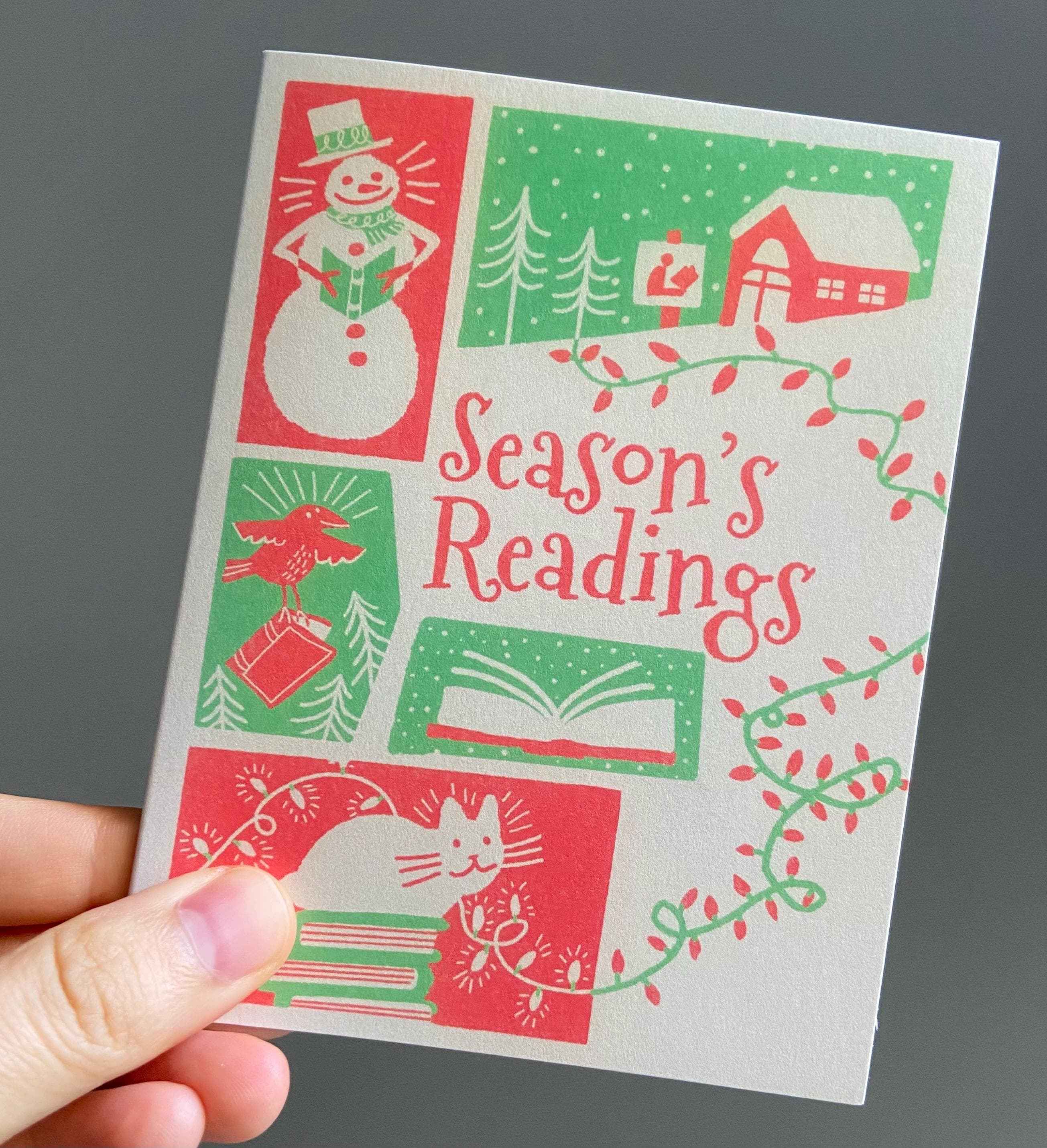 PRE-ORDER - Ships Mid-November Seasons Readings - holiday card
