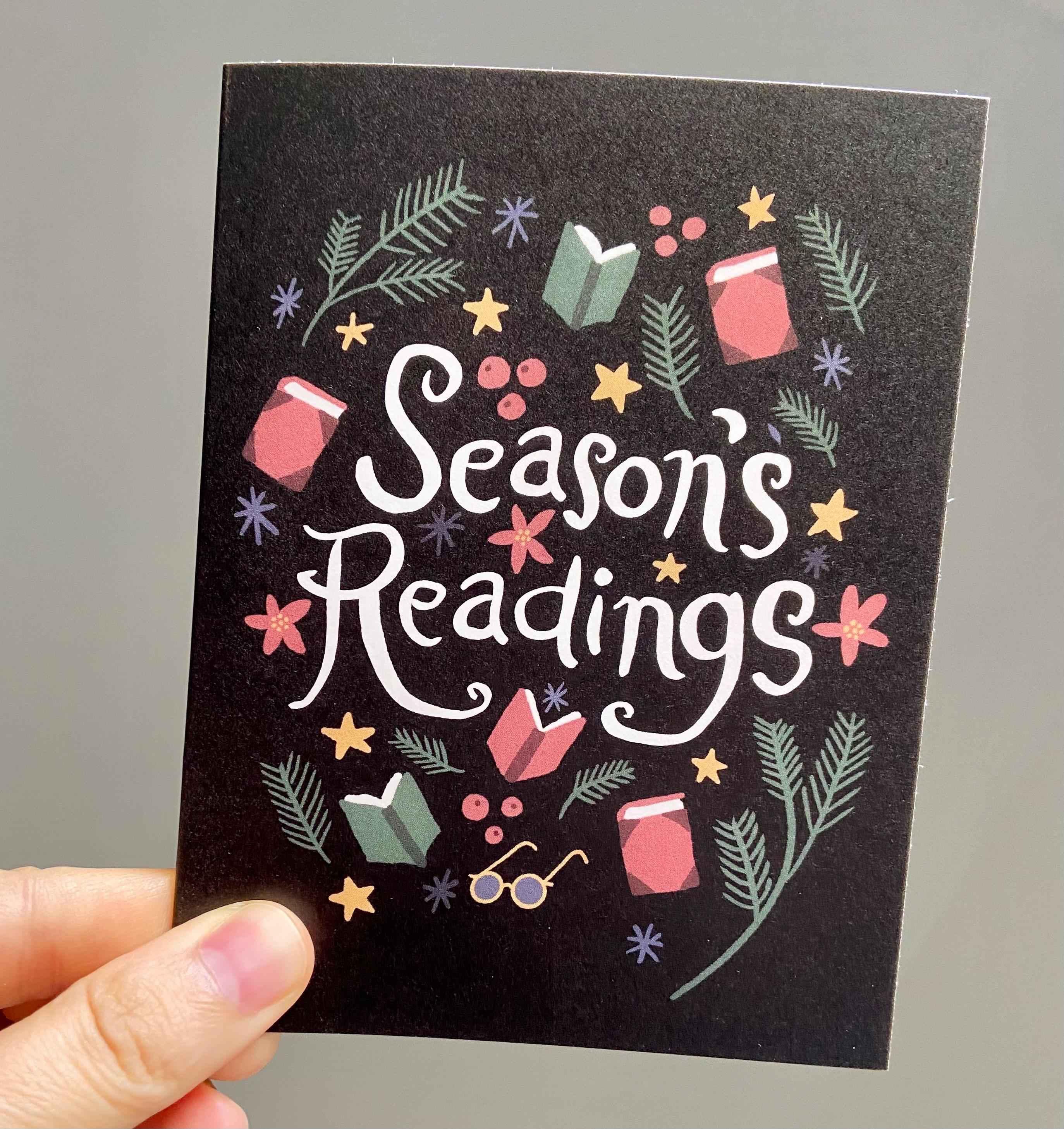 PRE-ORDER Ships Mid-November Seasons Readings (dark design)
